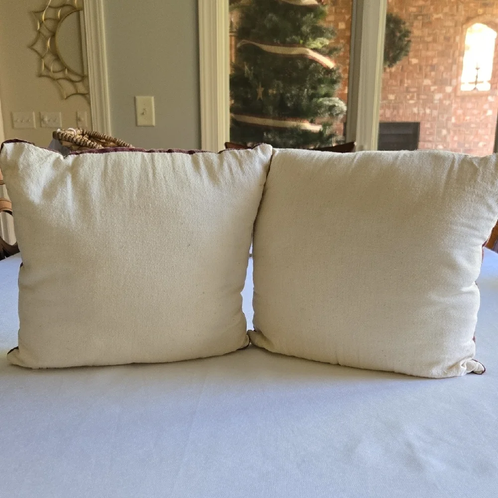 Festive Naughty or Nice Holiday Pillows